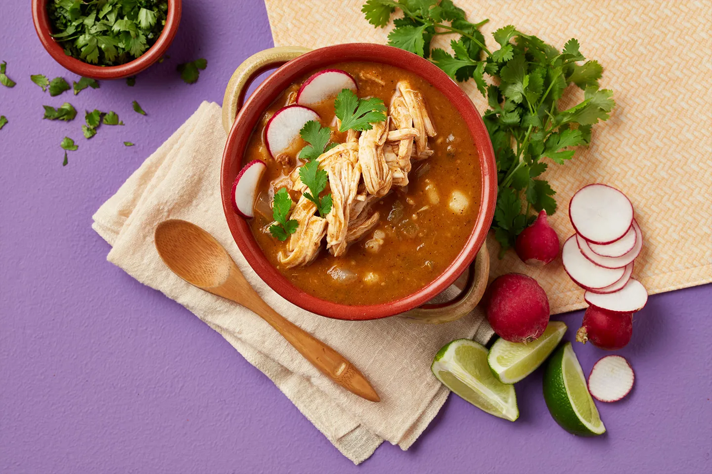 Whole Roasted Chicken Pozole Verde