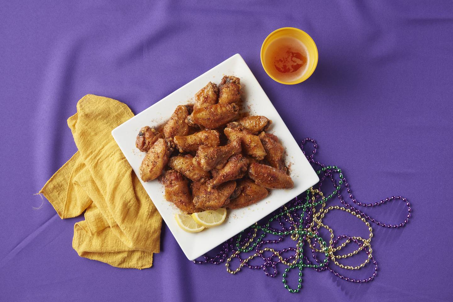 Alitas estilo Bayou de Luisiana